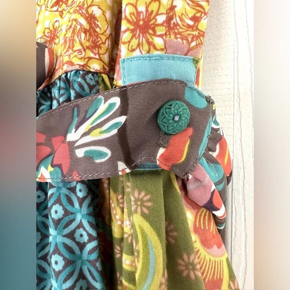 Matilda Jane Leona Dress You and Me Scottie Dog Apron Dress Size 4 - Picture 6 of 16